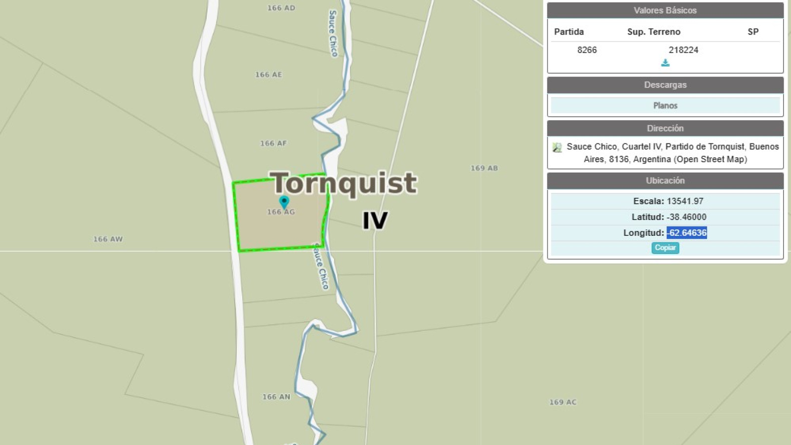 Km 44 Ruta 35, Tornquist, Buenos Aires, 0 , 0 ,0,Campo,Venta,Ruta 35,0,2003