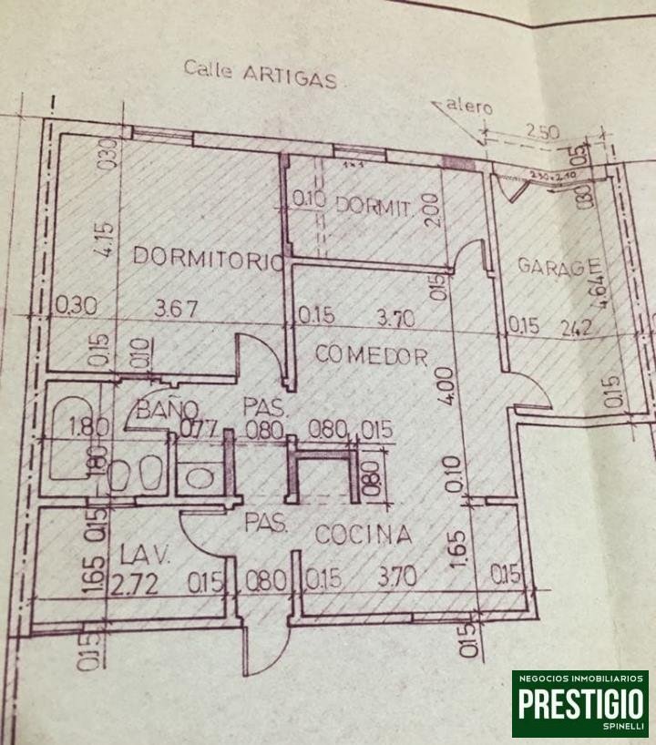 400 Artigas, Bahía Blanca, Buenos Aires, 8000, 1 Bedroom Bedrooms, ,1 BathroomBathrooms,Casa,Venta,Artigas,1160