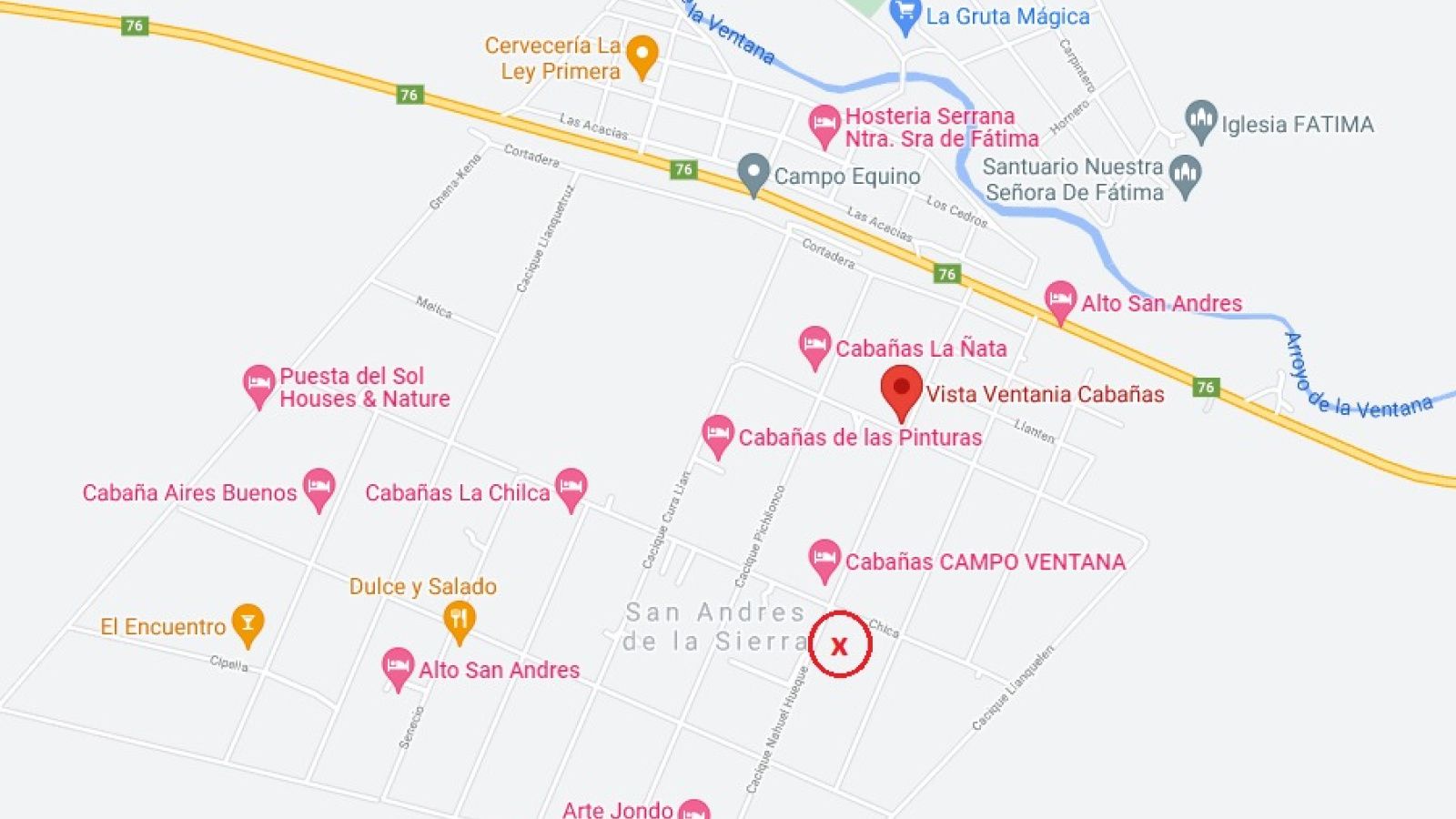 Cacique Nahuel Hueque, 8160, san andres de la sierra, Buenos Aires, 0 , 0 ,0,Terreno,Venta,Cacique Nahuel Hueque,0,1191