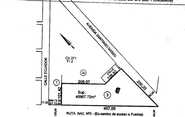Av. Santiago Dasso, Bahía Blanca, Buenos Aires, 8000, 0 , 0 ,0,Terreno,Venta,Av. Santiago Dasso,0,1284