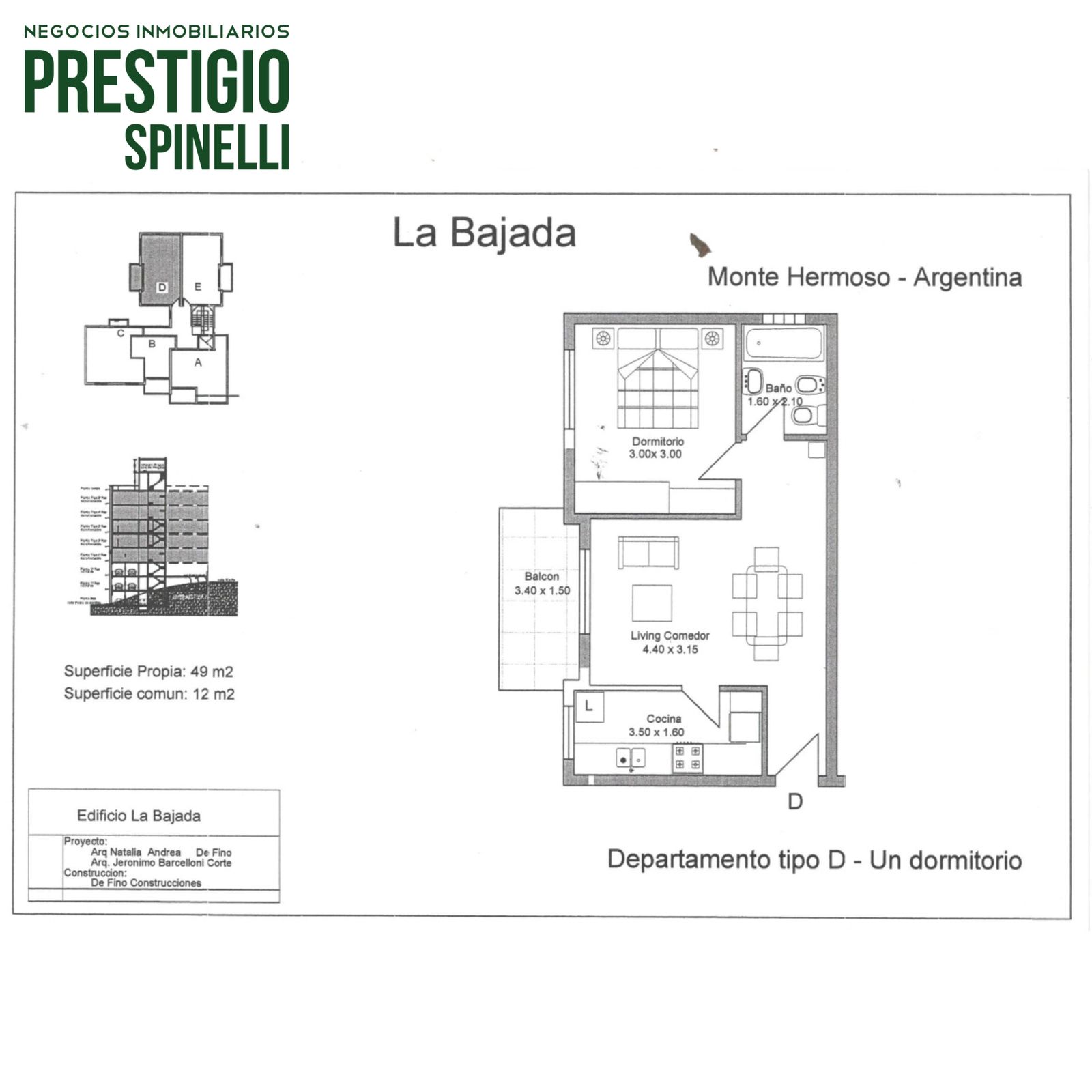 276 pedro de mendoza, Monte Hermoso, Buenos Aires, 8135, ,Departamento,Venta,pedro de mendoza,1324