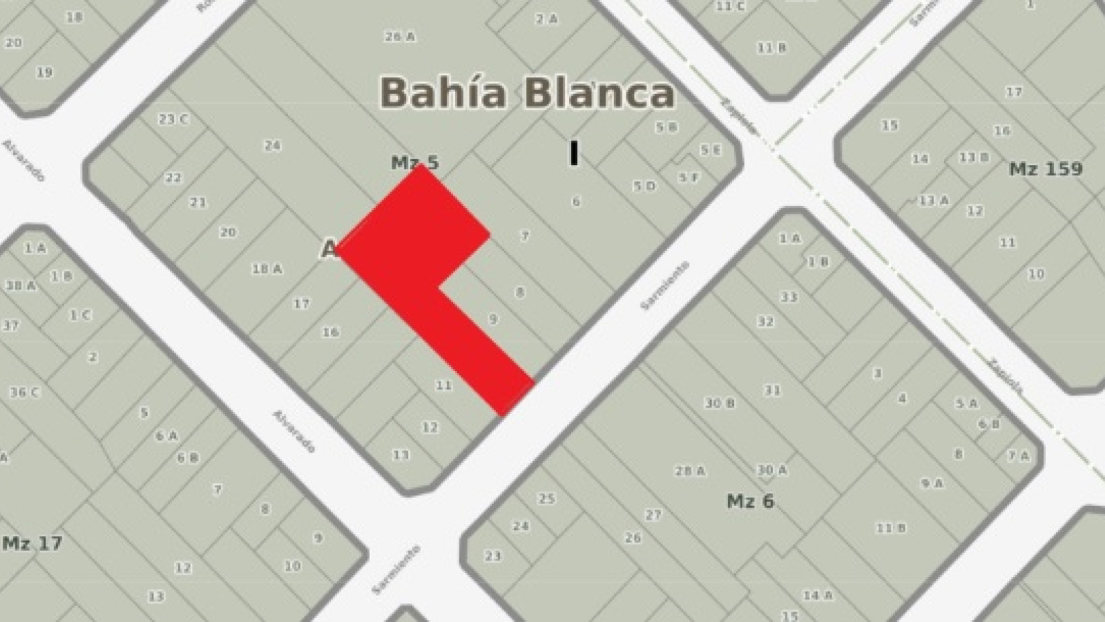 326 Sarmiento, Bahía Blanca, Buenos Aires, 8000, ,Terreno,Venta,Sarmiento,1597