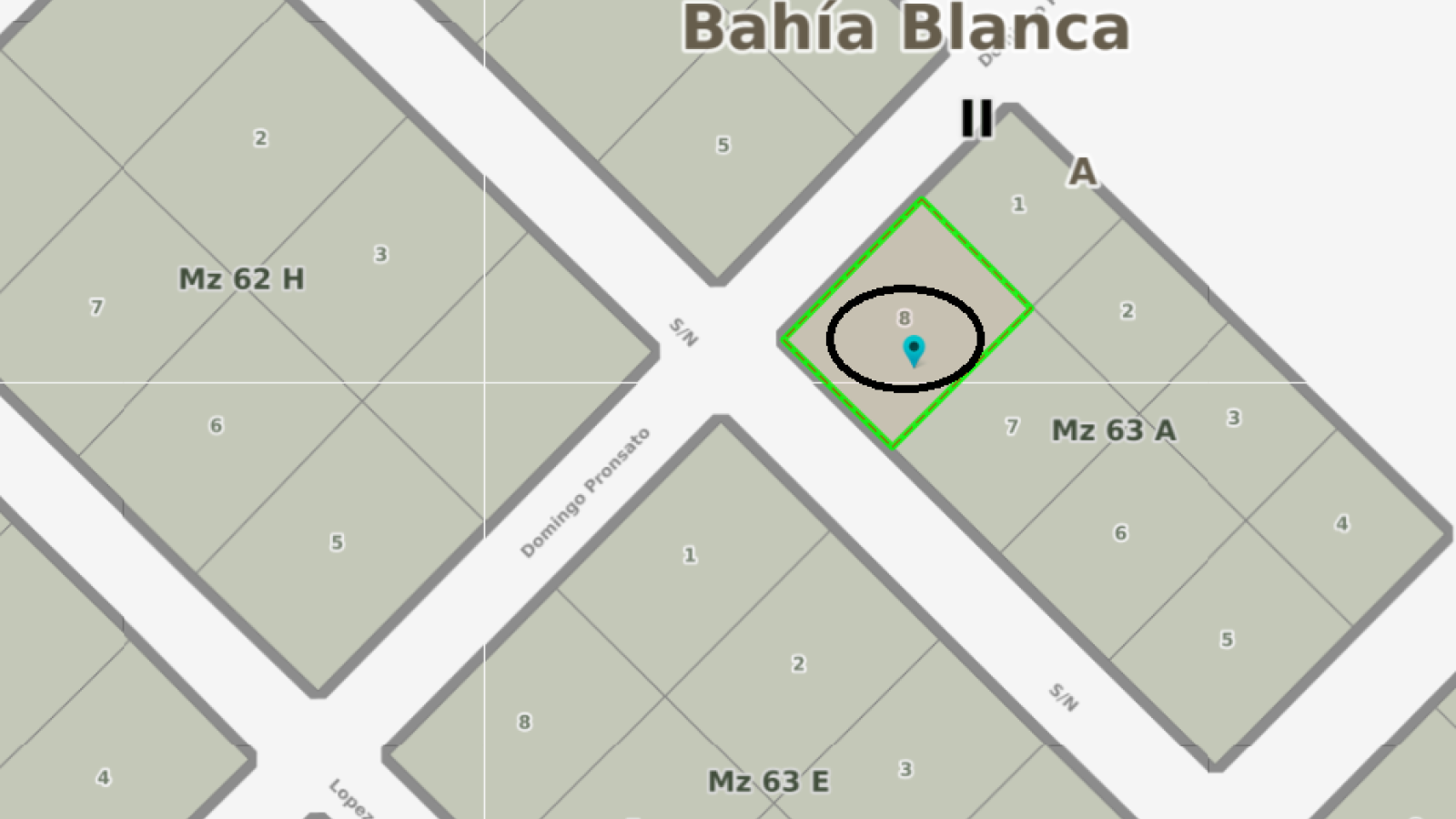 Pronsato esquina Luis Vera, Bahia Blanca, Buenos Aires, 8000, ,Terreno,Venta,Pronsato esquina Luis Vera,1744