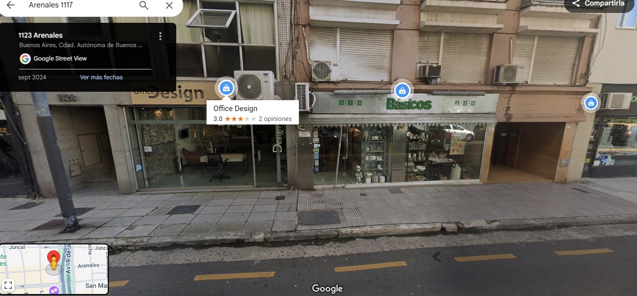 1117 Arenales, Capital Federal, Ciudad Autónoma de Buenos Aires, ,1 BathroomBathrooms,Local comercial,Venta,Arenales,1824