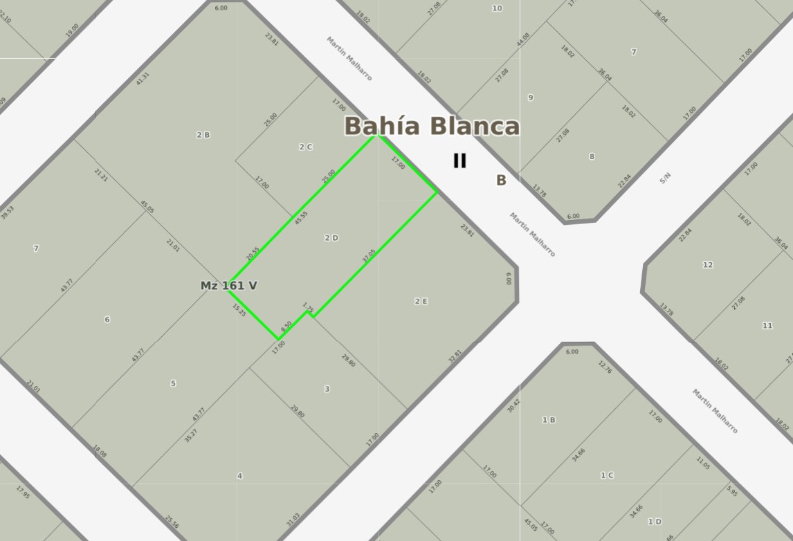 190 Gambartes, bahia blanca, Bahia Blanca, Buenos Aires, 8000, 0 , 0 ,0,Terreno,Venta,Gambartes,0,1908