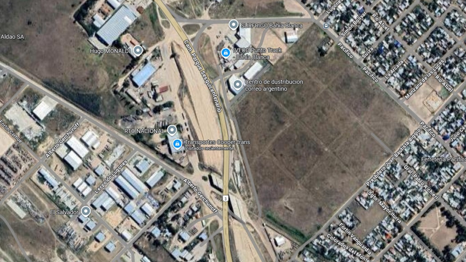 695 RN 3, 8000, Bahia Blanca, Buenos Aires, 8000, 0 , 0 ,0,Terreno,Venta,RN 3,0,1919