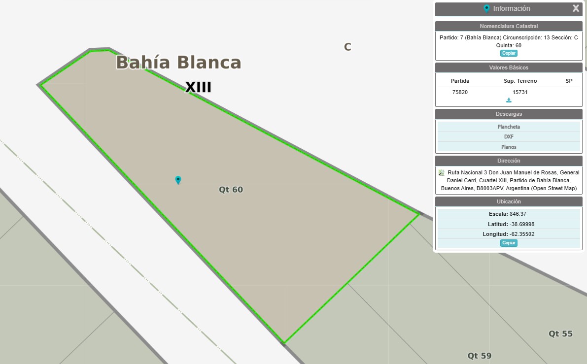 696 Ruta 3, Bahia Blanca, Buenos Aires, 8000, 0 , 0 ,0,Terreno,Venta,Ruta 3,0,1921