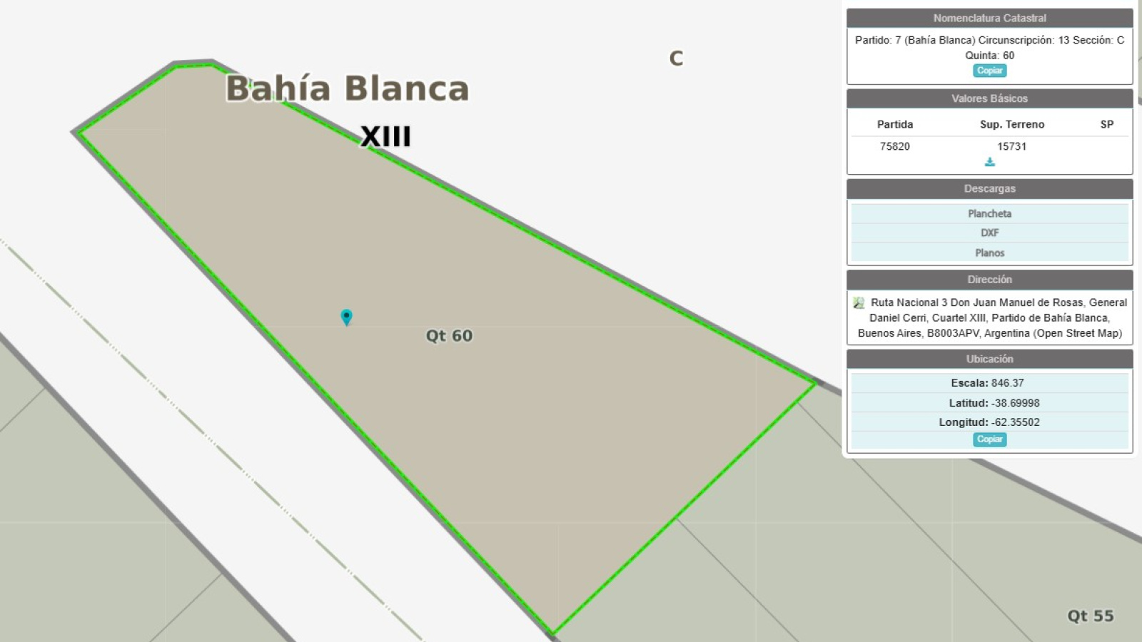 696 Ruta 3, Bahia Blanca, Buenos Aires, 8000, 0 , 0 ,0,Terreno,Venta,Ruta 3,0,1921
