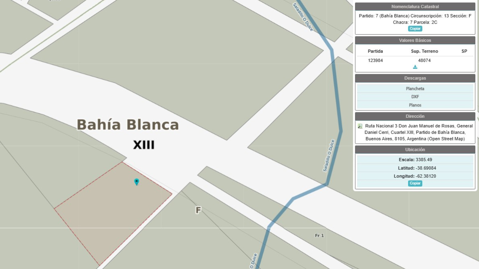 702 Ruta Nacional 3, bahia blanca, Bahia Blanca, Buenos Aires, 8000, 0 , 0 ,0,Terreno,Venta,Ruta Nacional 3,0,1925