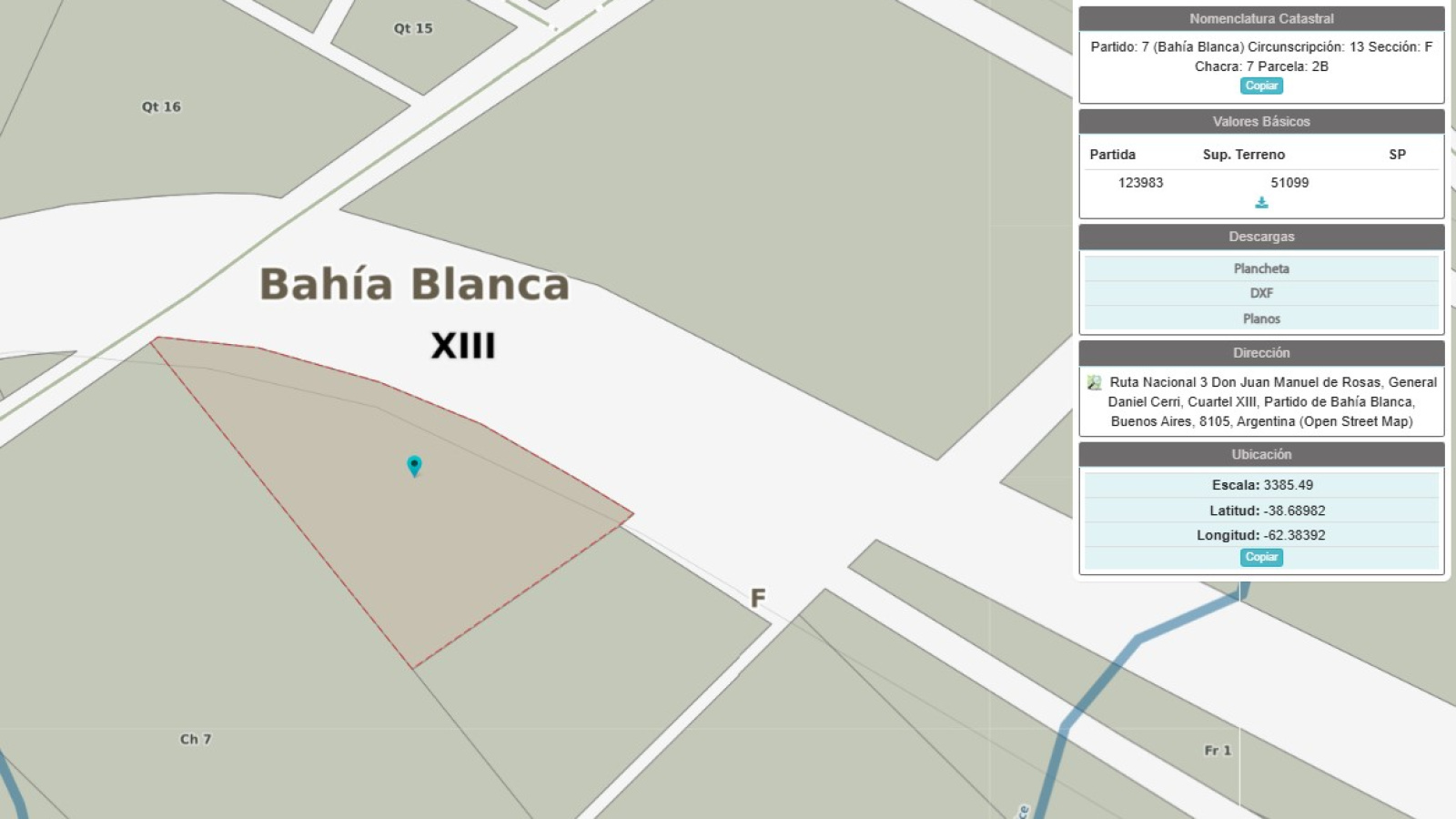 702 Ruta Nacional 3, bahia blanca, Bahia Blanca, Buenos Aires, 8000, 0 , 0 ,0,Terreno,Venta,Ruta Nacional 3,0,1925