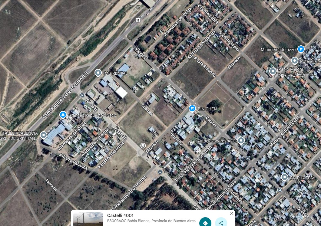 4001 Castelli, 8000, Bahia Blanca, Buenos Aires, 8000, 0 , 0 ,0,Terreno,Venta,Castelli ,0,1934